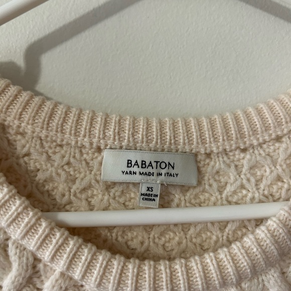 Babaton Cream Knit Sweater - Picture 4 of 4